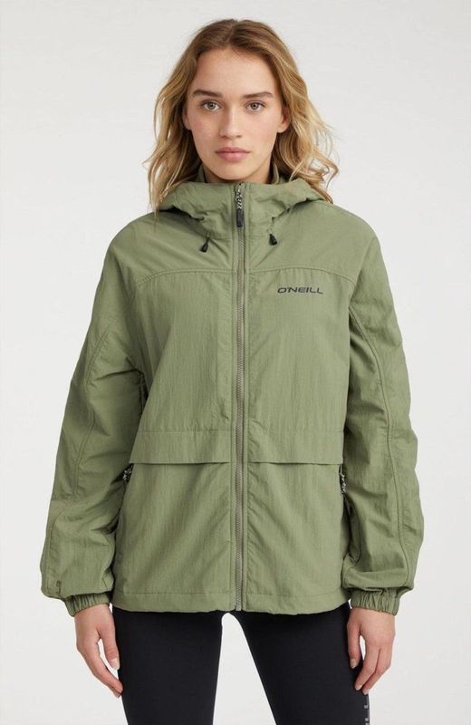 O'neill - TRVLR Series - Jas - Groen - Loszittend - Lichtgewicht