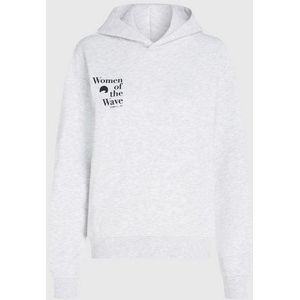 O'Neill - Women Noos Wow - Hoodie - White Melange - Katoen en Gerecycled Polyester
