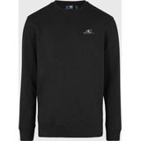 O'Neill - Small Logo Crew - Pullover - Black Out - 60% Katoen, 40% Gerecycled Polyester