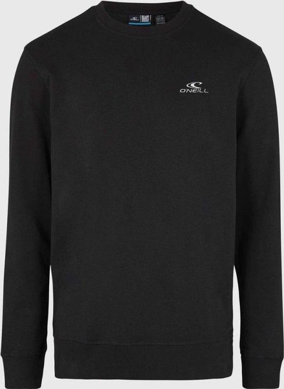 O'Neill - Small Logo Crew - Pullover - Black Out - 60% Katoen, 40% Gerecycled Polyester