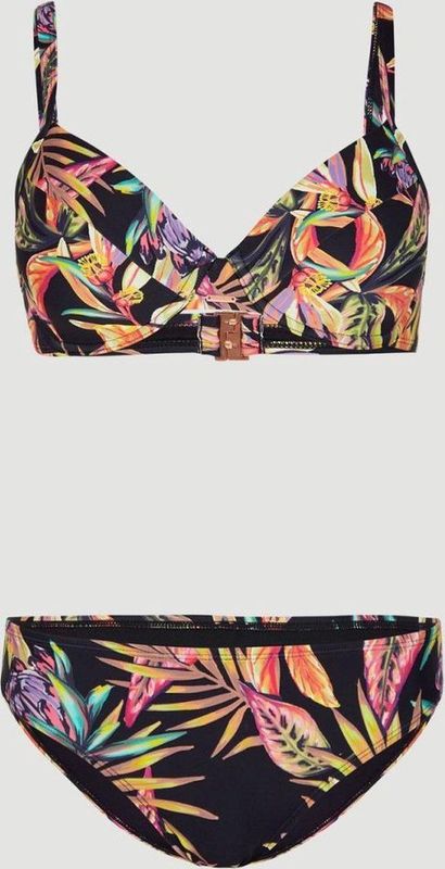 O´neill - Julia Wb Rita - Halterbikini - Volledig Bodemdekking - Halfhoge Taille - Verstelbare Bandjes