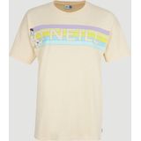 O´neill Connective Graphic Long T-shirt Met Korte Mouwen