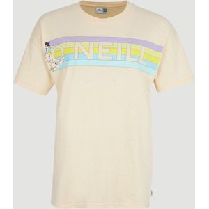O´neill Connective Graphic Long T-shirt Met Korte Mouwen