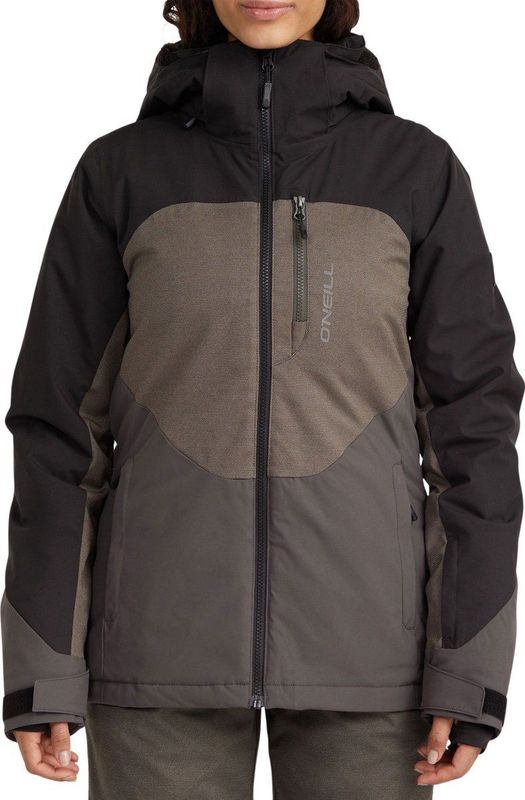 O'Neill - Carbonite - Ski Jas - Black Out Colour Block - 50% Gerecycled Polyester
