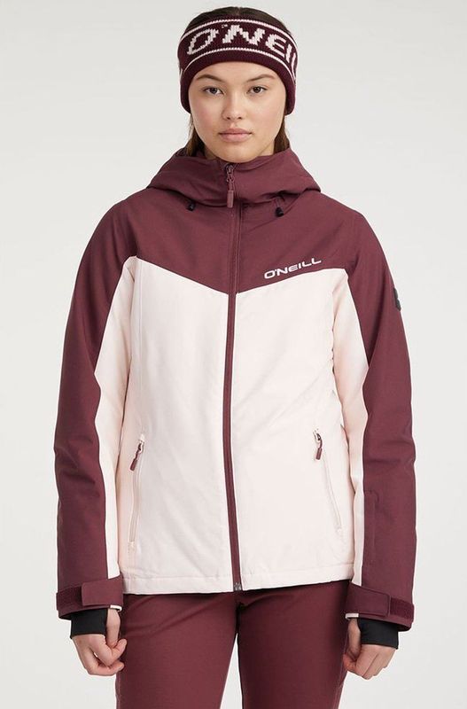 O'Neill - Aplite - Ski Jas - Windsor Wine Colour Block - Waterdicht 10K