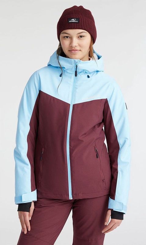 Ski Jas O'Neill Women Aplite Blue Wave Colour Block