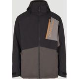 O'Neill - Jacksaw - Jas - Zwart - Polyester - Kleurblok