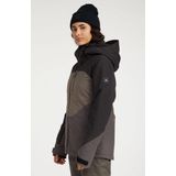 O'Neill - Carbonite - Ski Jas - Black Out Colour Block - 50% Gerecycled Polyester - Waterdicht 10.000 mm