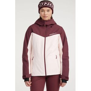 Ski Jas O'Neill Women Aplite Windsor Wine Colour Block-XL