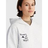 O'Neill - Women Noos Wow - Hoodie - White Melange - Katoen en Gerecycled Polyester