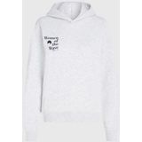 O'Neill - Women Noos Wow - Hoodie - White Melange - Katoen en Gerecycled Polyester