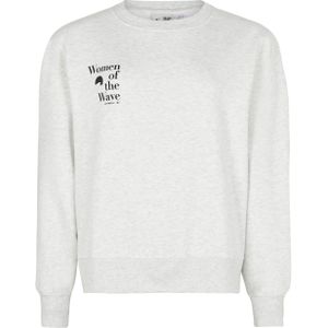 O'Neill - Women Noos Wow Crew - Trui - White Melange - Katoen en Gerecycled Polyester