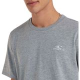 O'Neill - Small Logo - T-shirt - Silver Melee - 100% Biologisch Katoen - Regular Fit