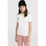 O'Neill - Girls Noos Wow T-Shirt - Snow White - 100% Katoen