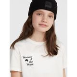O'Neill - Girls Noos Wow T-Shirt - Snow White - 100% Katoen