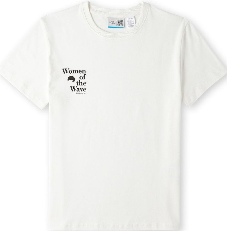 O'Neill - Girls Noos Wow T-Shirt - Snow White - 100% Katoen