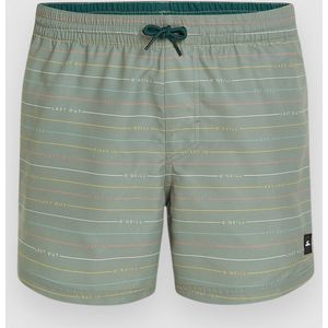 O'Neill - Jack O'Neill Cali - Zwembroek - Groen First Name Stripe - 50% Gerecycled Polyester