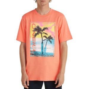 O'Neill - Jack Neon - T-Shirt - Living Coral - 100% Katoen