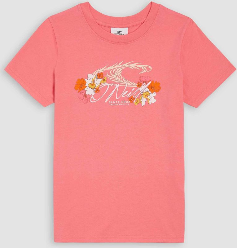 T-shirt - Katoen - Ronde Hals - Logoprint - Kwartmouw