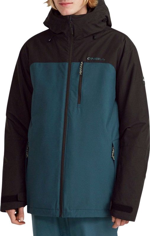 O'Neill - Hammer Plus - Ski Jas - Alma Steel Colour Block - Gerecycled Polyester