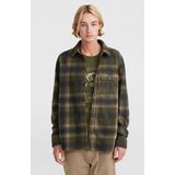 O'Neill - Superfleece - Overhemd - Groen Ruitpatroon - Regular Fit