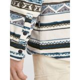 O'Neill - Men Superfleece - Overhemd - Grey Ikat Stripe - 70% Gerecycled Polyester