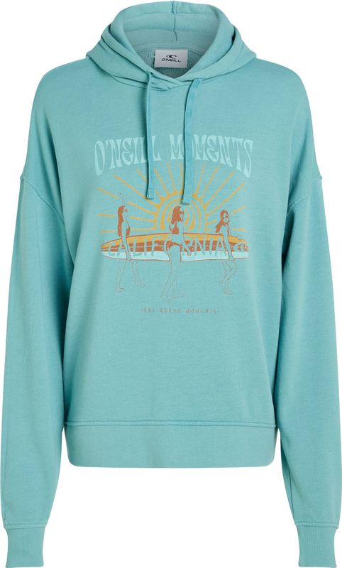 O'Neill - Beach Vintage Hoodie - Dames - Blauw - Licht Geweven Materiaal