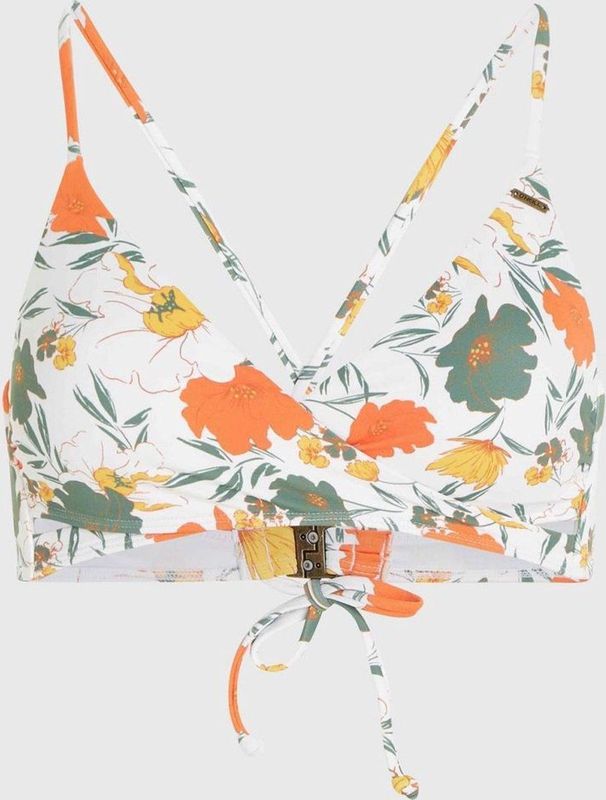 O´neill - Baay - Bralette Bikini - Blauw - Gekruiste Bandjes - Verwijderbare Cup Padding