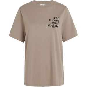 O'Neill Future Surf Society Regular T-shirt  - Dames - Bruin - Maat: XS
