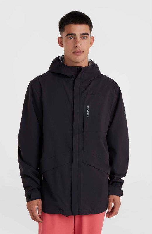 O´neill - TRVLR Series - Regenjas - Zwart - 10K/10K Waterdicht