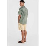 O´neill - Essentials Chino Shorts - Groen - Katoen - Half-Elastische Tailleband