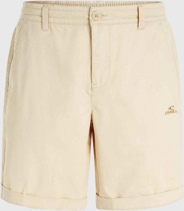 O´neill - Essentials Chino Shorts - Groen - Katoen - Half-Elastische Tailleband
