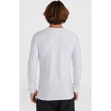 O'Neill - Essentials L/S Skins - Lycra - Wit - 85% Polyester, 15% Elastaan