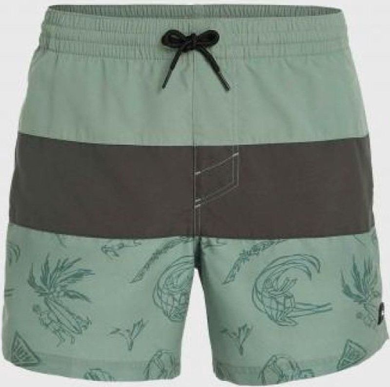 O'Neill - Mix & Match Cali Block 15 inch - Zwembroek - Green Vintage Surfer