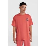 O'Neill - Hybrid Logo Polygiene - T-shirt - Red Orcher