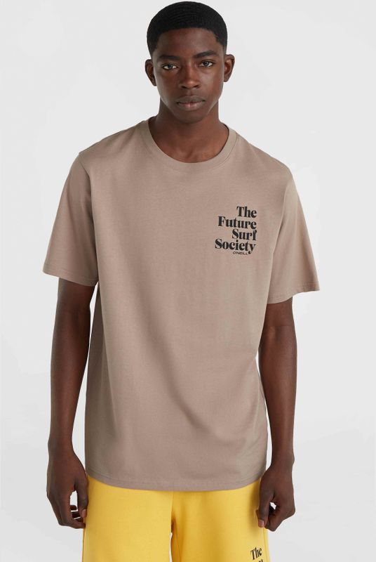 O'Neill - Future Surf Society - T-shirt - Bruin - 100% Katoen