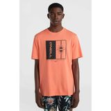 O'Neill Mix And Match Palm T-shirt  - Heren - Oranje - Maat: M