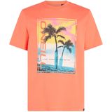 O'Neill - Jack - T-Shirt - Living Coral - 100% Katoen
