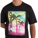 O'Neill - Jack Neon - T-shirt - Black Out - 100% Katoen