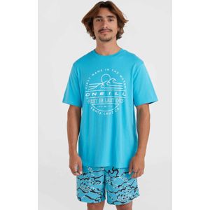 O'Neill - Jack Muir - T-Shirt - Neon Blue - 100% Katoen