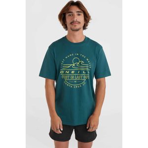 O´neill Jack Muir T-shirt Met Korte Mouwen Blauw XL Man