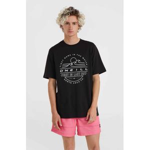 O'neill - Muir - T-shirt - Zwart - 100% Katoen