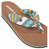 O'Neill - Ditsy Sun - Teenslippers - Blue Rainbow Stripe - Ethyleenvinylacetaat