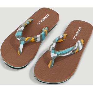 O'Neill - Ditsy Sun - Teenslippers - Blue Rainbow Stripe - Ethyleenvinylacetaat