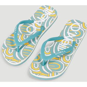 O'NEILL - 3400019-35131 - Slippers - Multicolor - Oversized Logo op Voetbed