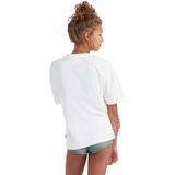 O'NEILL - Shirt - Blauw/Oranje/Zwart/Wit - Jersey - Ronde Hals, Logoprint, Halve Mouw