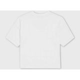 O'NEILL - Shirt - Blauw/Oranje/Zwart/Wit - Jersey - Ronde Hals, Logoprint, Halve Mouw