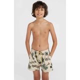 O'Neill Zwembroek Mix & Match Cali Print 13 Inch Beige Venice Beach