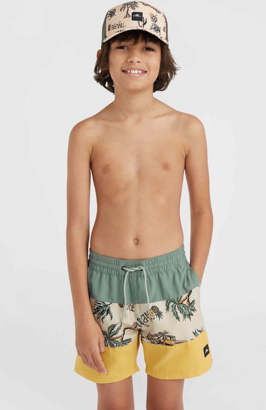 O'Neill - Mix & Match Cali Block - Zwembroek - Beige Venice Beach - 50% Gerecycled Polyester