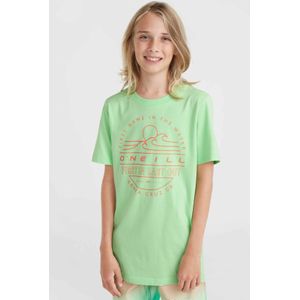Jack O'Neill Muir T-shirt  - Jongens - Groen - Maat: 152